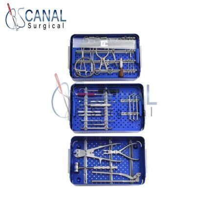 Veterinary Bone Fracture Surgical Instrument Set - Animal Clinic Medical Tools
